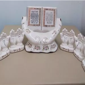 مجموعه ی زیبای تندیس آیت الکرسی و دعا