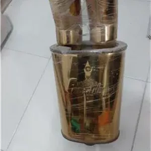 منبع اگزوز اسپرت فرمول1 طلایی دولول سایلنسردار