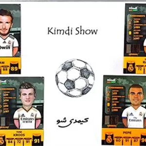 4 عدد کارت کمیاب کیمدی شو 2026