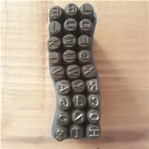 سنبه کوب حروف سنبه حروف 5 میلی متری
