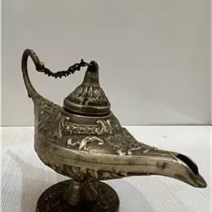 چراغ پی سوز برنجی (چراغ جادو) قدیمی