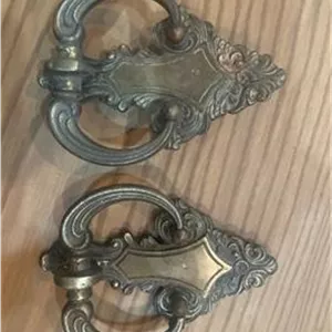 یک جفت کوبه برنجی