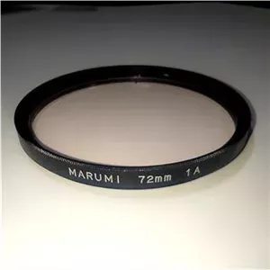 فیلتر و هود 72mm مآرومی marumi 1A Japan