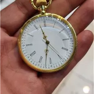 ساعت جیبی میناکاری درشت 