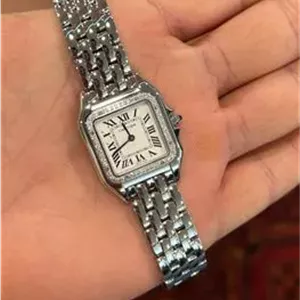 ساعت مچی کارتیه فول برلیان زنانه