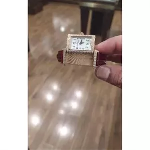 ساعت مچی ژژلکولتره دورو روکش طلا برلیان