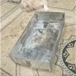 منقل فلزی تاشو وانبر
