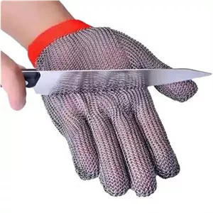 دستکش قصابی زنجیری مقاوم در برابر برش(لنگ چپ)