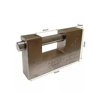قفل کتابی سایز 90 گلد لوتوس