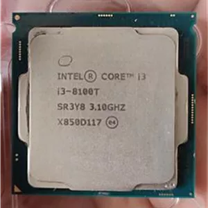 CPU Core i3 8100T همراه با فن و خمیر سیلیکون