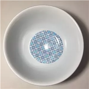 کاسه بزرگ ملامین با طرح گل آبی