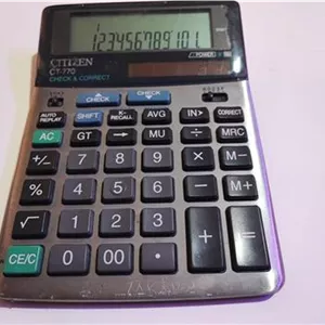ماشین حساب سیتیزن Citizen CT-770 اصل ژاپن