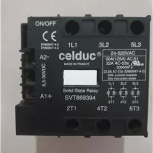 رله SSR سه فاز 125 آمپر سلدوک اصل فرانسه