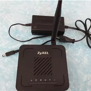 مودم تک آنتن زایکسل DEL 1201-T10AB سالم با آداپتور