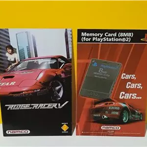 دفترچه بازی PS2 Ridge Racer V اورجینال پلی 2