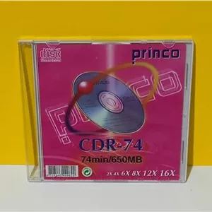 سی دی CD خام پرینکو قاب دار اکبند Princo