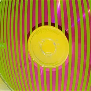 سی سی دی CD خام سونی اصل ژاپن قاب دار طرح دار رنگی