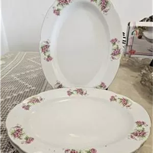 سه عدد دیس گلسرخی یاماتسو