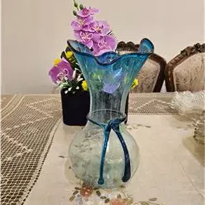 گلدان بلور زمان پهلوی