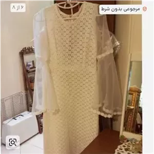 پیراهن و لباس عروسی و عقد سایز 36 و 38
