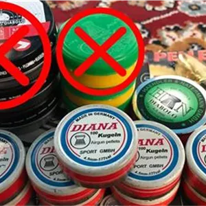 ساچمه تفنگ بادی دیانا و گامو کالیبر 45