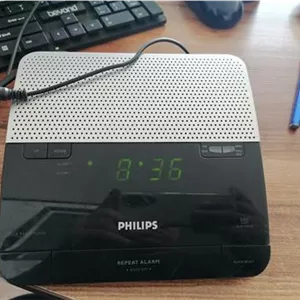 رادیو و ساعت دیجیتال PHILIPS دارای آلارم و aux
