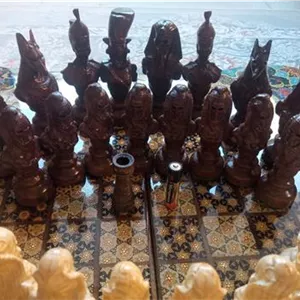 مهره شطرنج چوب گردو (مومیایی)(زیباترین مهره شطرنج)