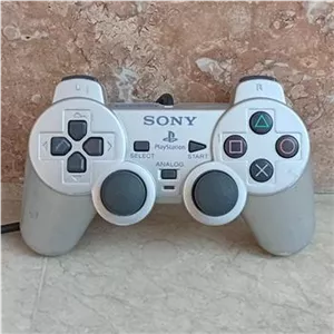 دسته اورجینال PS2 سری H سرکارتنی باندل سیلور