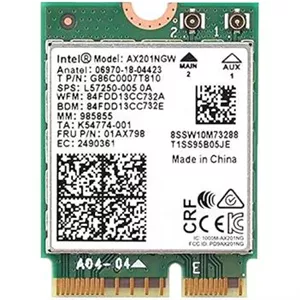 کارت وایرلس Intel AX201NGW Wi-Fi 6 M.2 CNVio2