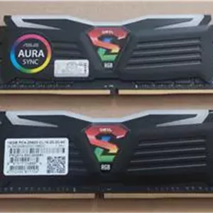 رم کامپیوتر ddr4 32GB برند GEil باس 3200 RGB