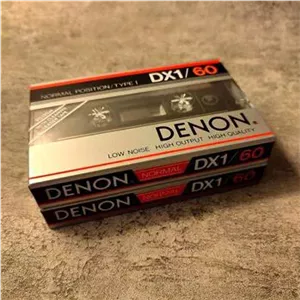 نوار کاست خام دنون ژاپن 2 عدد Denon DX1 60