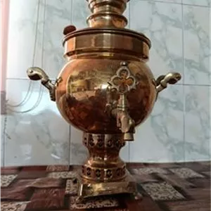سماور ذغالی آنتیک 5 لیتری