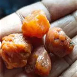 عقیق پرتقالی پاک