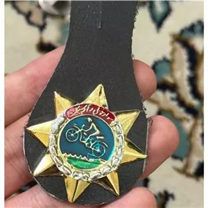 موتور سواری آویز چرمی