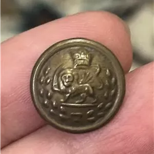 دکمه قاجاری ( با نوشته مخصوص جوان علاقمند) نایاب