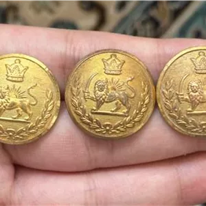 3 دکمه شیرخورشید بزرگ ( ساخت سوئد )