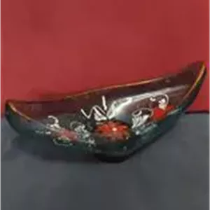 کشکول بلوری قدیمی آنتیک و کلکسیونی شکلاتخوری
