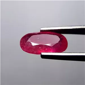 یاقوت دونه اناری معدنی برمه.کد22