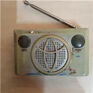 رادیو جیبی تک موج مدل تویوتا