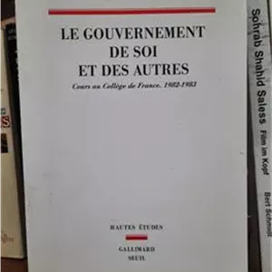 Michel Foucault Cours au Collèfe de France