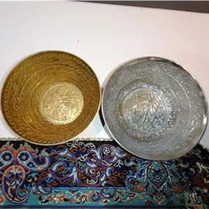 پیاله پرشالی برنجی(آیت الکرسی)