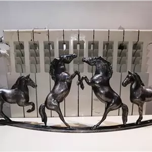 گارد دکوری شومینه سنگین وزن قدیمی