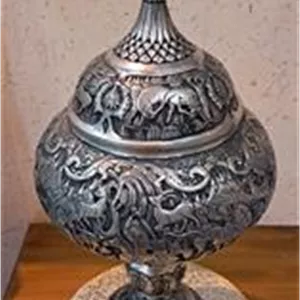 گز خوری شکلات خوری مسی قلم کاری