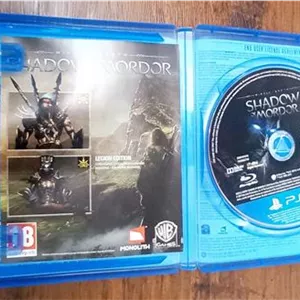 SHADOW OF MORDOR  GAME PS4