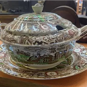 دیس و سوپ خوری قدیمی خارجی