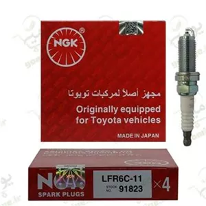 شمع پایه بلند برند NGK کارتن قرمز مخصوص تیوفایو