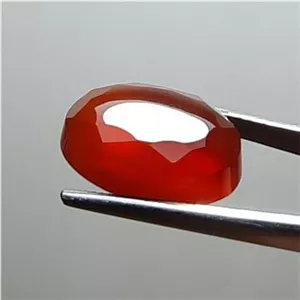 عقیق سرخ خوشرنگ آبدار الماس تراش اصل معدنی خراسان