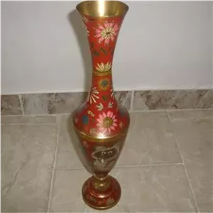 گلدان برنجی هندی