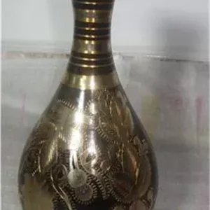 گلدان برنجی دست ساز هندی