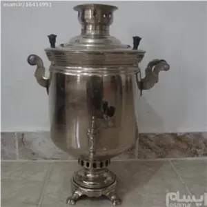 سماور ذغالی برنجی روسی 1981